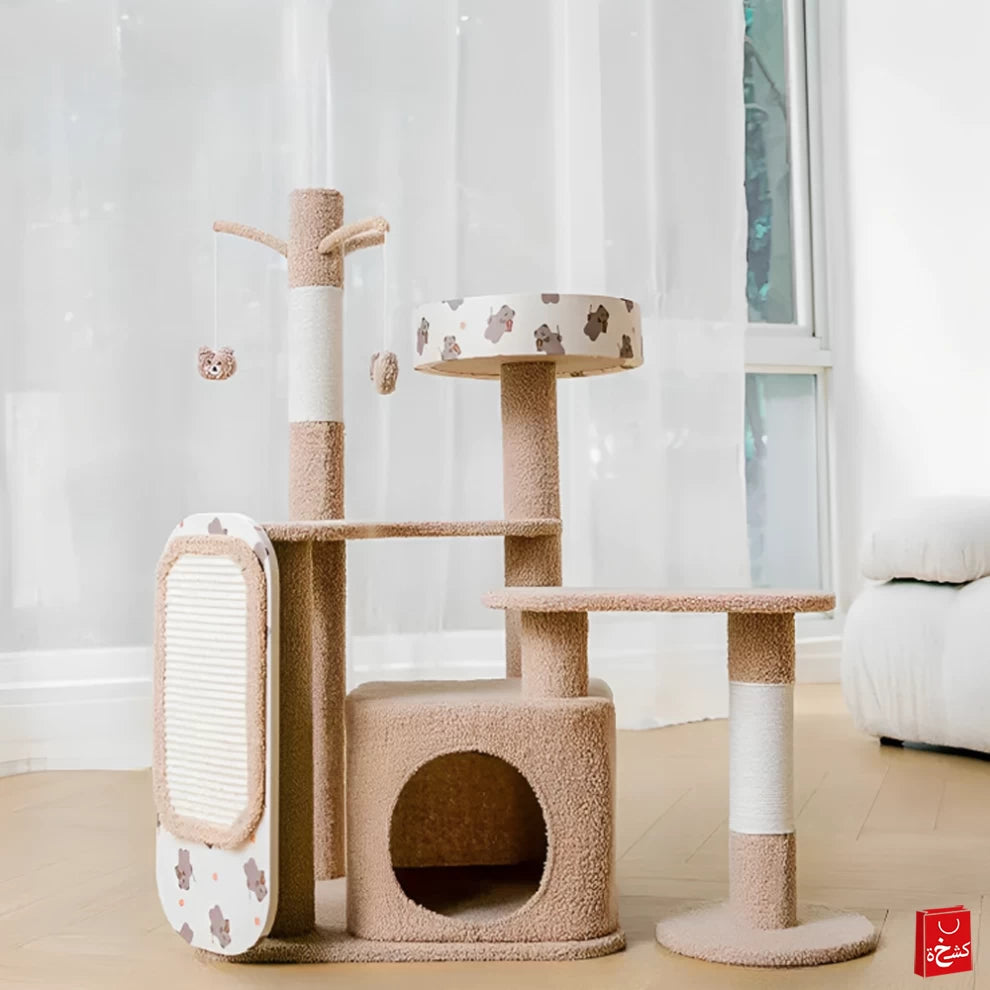 Cat Nest Cat Tree Integrated Cat Climb Frame Scratch Toy