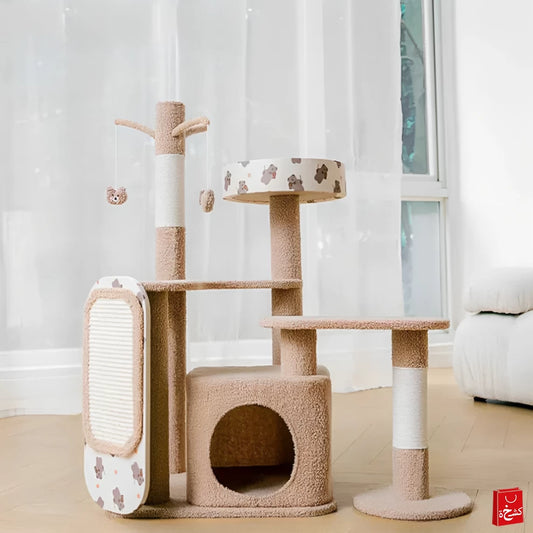 Cat Nest Cat Tree Integrated Cat Climb Frame Scratch Toy