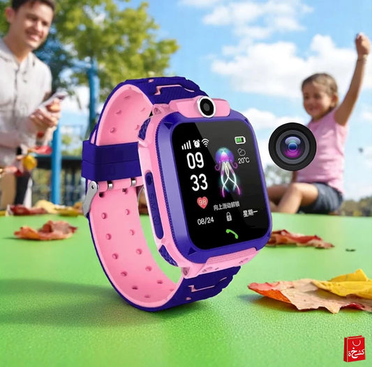 Smart Kids GPS tracker watch for Children Magnetic Charging-Water Proof