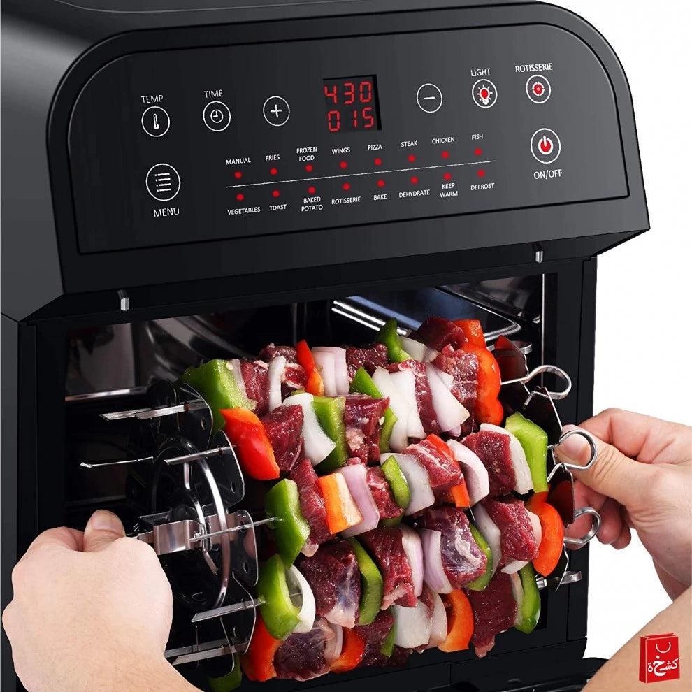 16 Function Royal Air Fryers – 12 Liter -9 Accessories