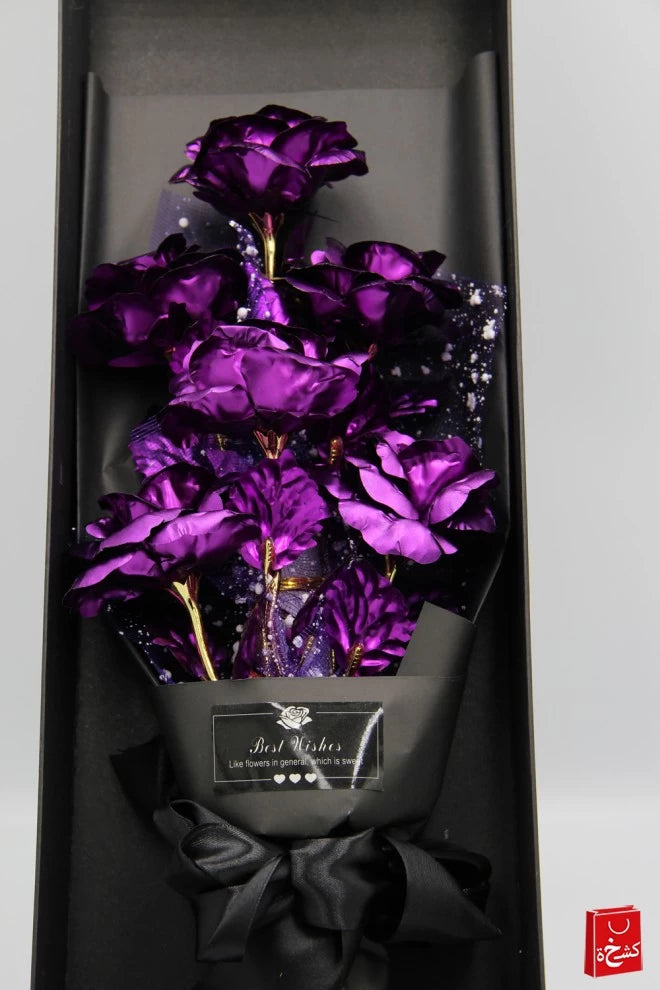 Bouquet flower purple