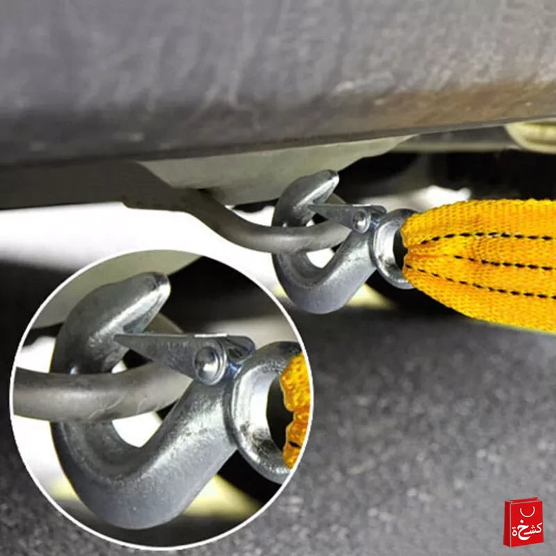 Car Trailer Towing Rope Strap Tow Cable with Hooks