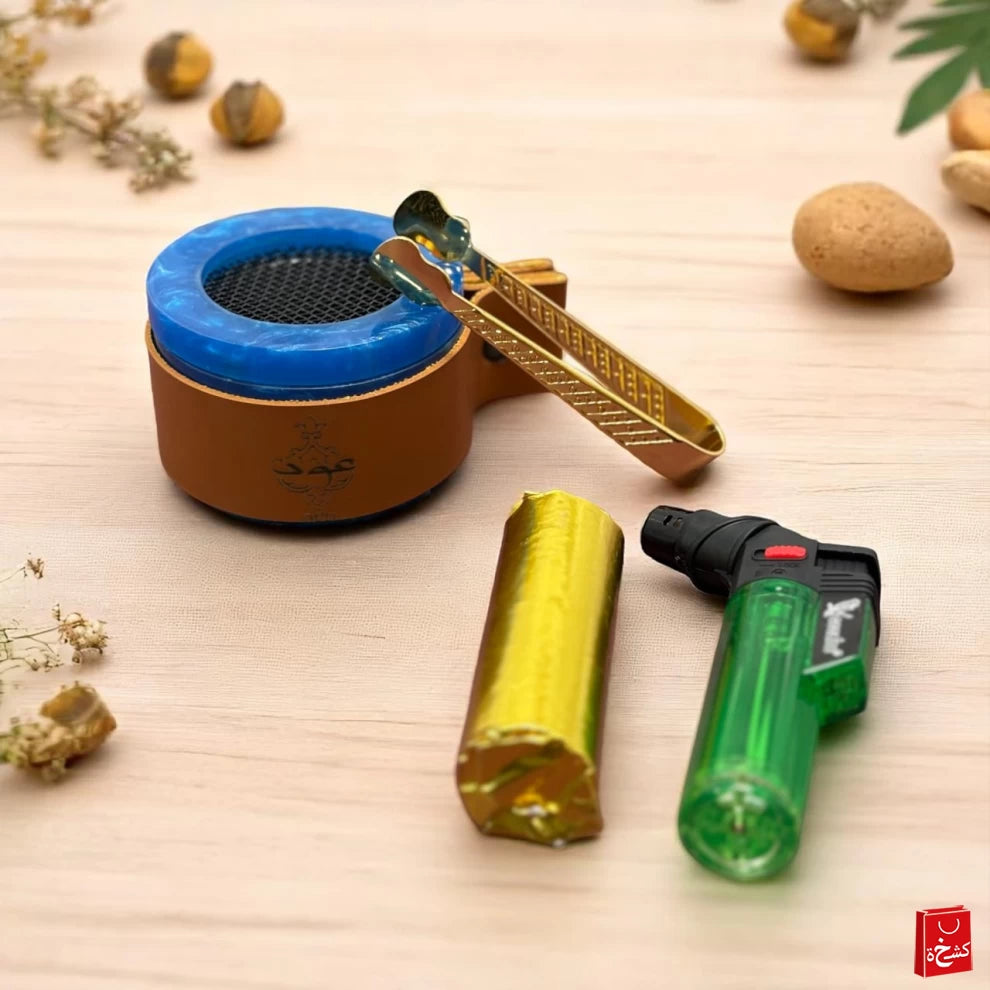 Bakhoor Starter Kit With Burner Charcoal Lighter Tools