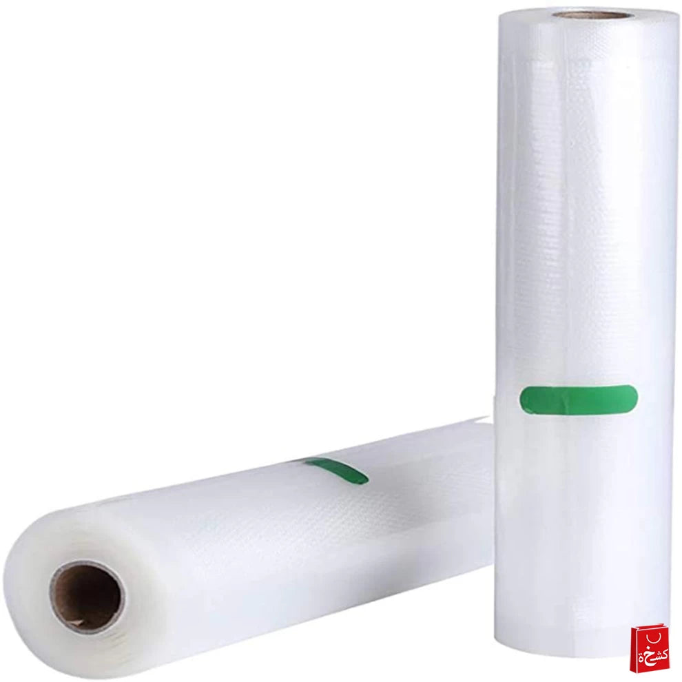 Vacuum Sealer Bags – 2 Rolls (25cm × 500cm) for Food Storage & Preservation