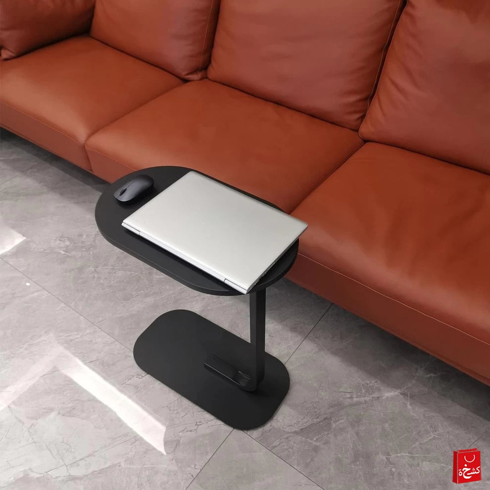 C Shaped Side Table for Sofa Coffee Laptop Use-60cm