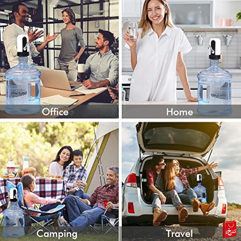 Water Bottle Pump – USB Charging Automatic Dispenser for Gallon Bottles!
