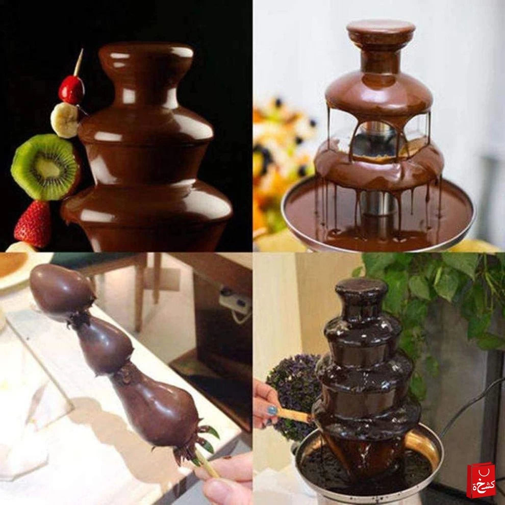 4-Tier Chocolate Fountain Machine -Large size 46CM