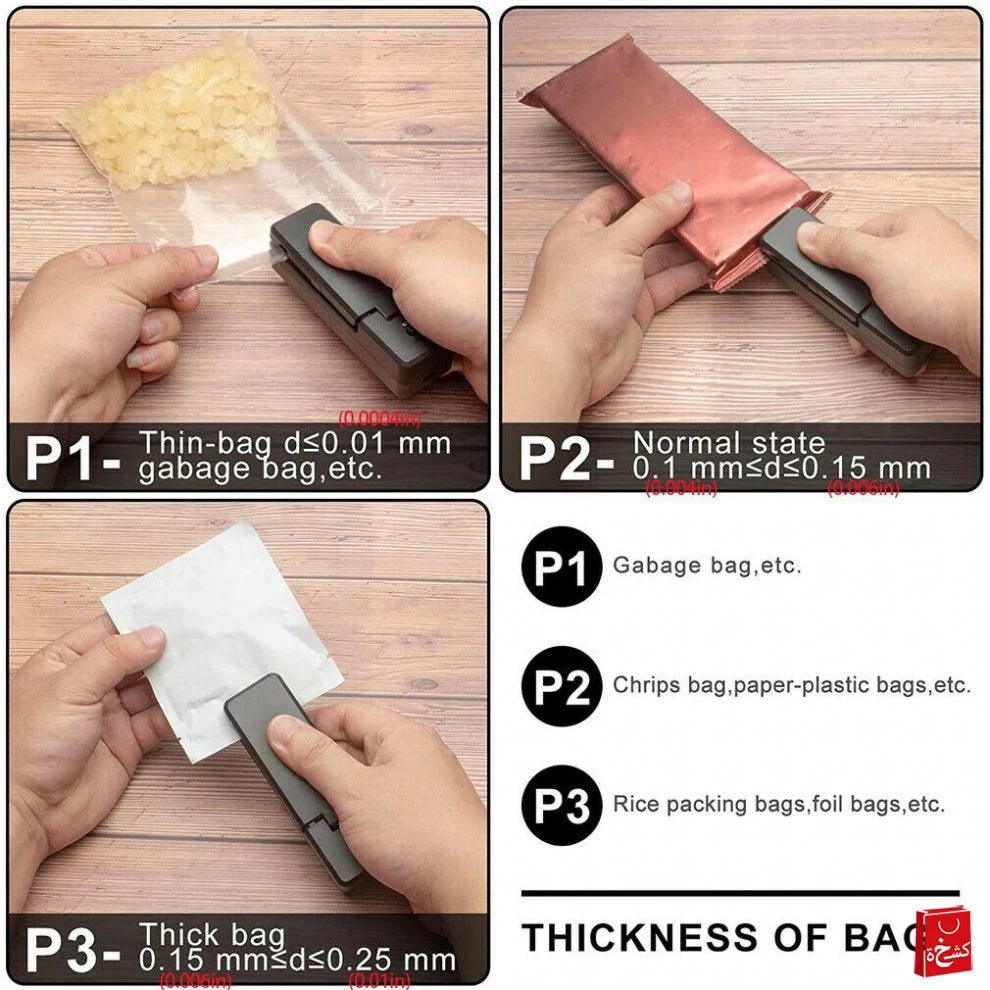 2 In 1 Mini Bag Sealer
