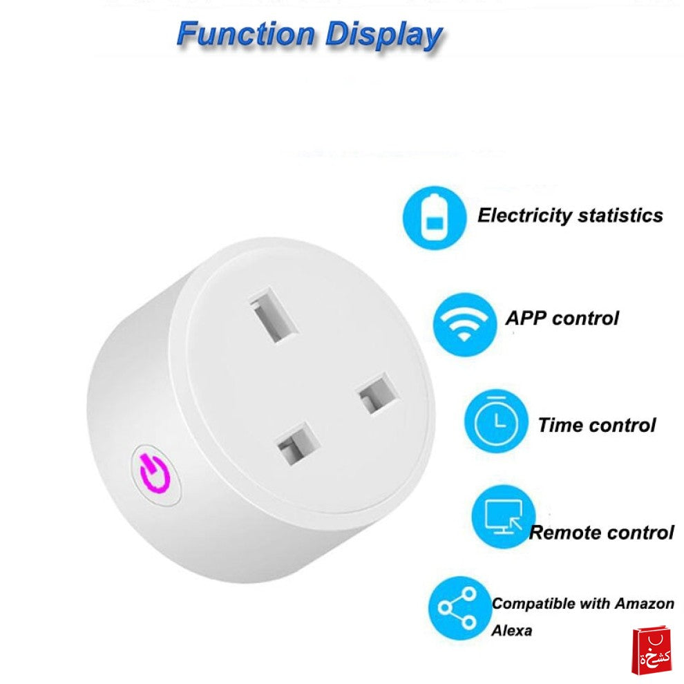 Smart Plug Outlet Switch WiFi Socket Remote Voice Control