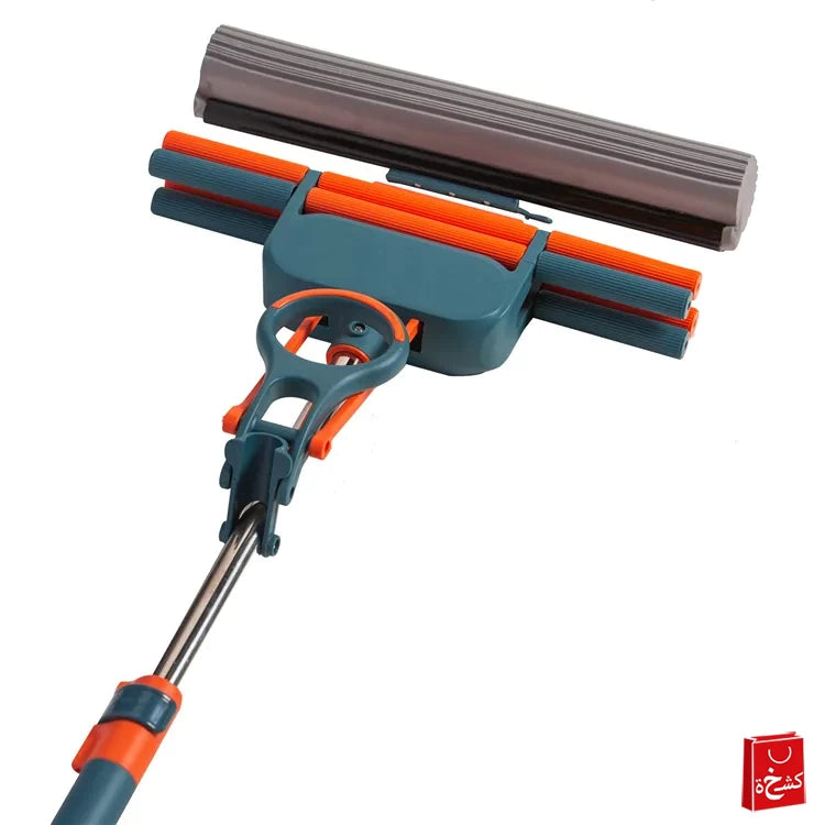 Stainless Steel Roller Rod PVA Sponge Mop